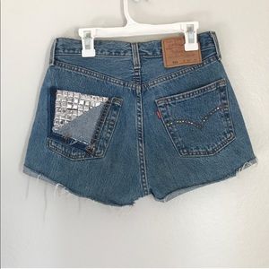 Levi’s high waisted shorts
